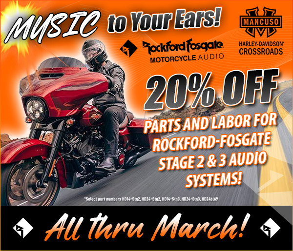 harley davidson rockford fosgate audio